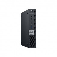 Dell OptiPlex 7070 micro/i5-9500T/16GB/256GB SSD/Win Pro COA/fekete asztali számítógép