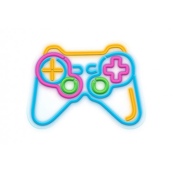 NEOLIA LED dekorációs lámpa GAMEPAD, USB, multicolor, falra szerelhető (RTV100475)