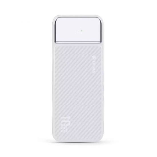 Devia ST111530 Smart Series Digitális kijelzős PD 20W 10.000 mAh fehér powerbank Devia ST111530 Smart Series Digitális kijelzős PD 20W 10.000 mAh fehér powerbank