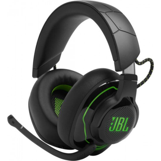 JBL Quantum X 910 WL vezeték nélküli fekete-zöld gamer headset