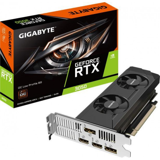 Gigabyte RTX 3050 6GD6 LP OC 6G videokártya