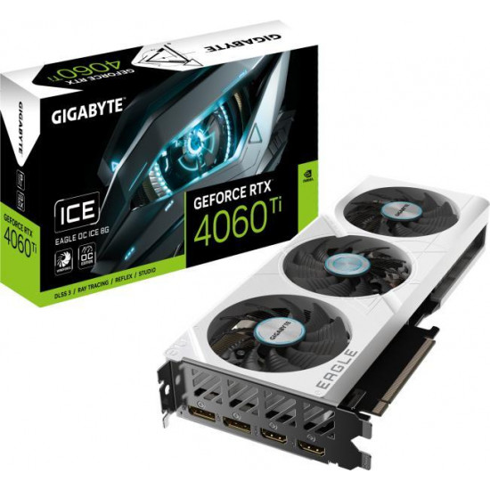 Gigabyte RTX 4060 Ti 8GD6 Eagle OC ICE 8G videokártya