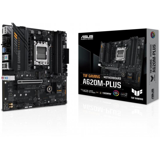 ASUS TUF GAMING A620M-PLUS AM5 AMD A620, mATX Alaplap