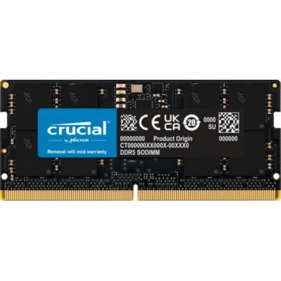 Crucial 16GB/5600 DDR5 SO-DIMM CL46 CT16G56C46S5