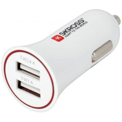 SKROSS duál autós USB töltő 2