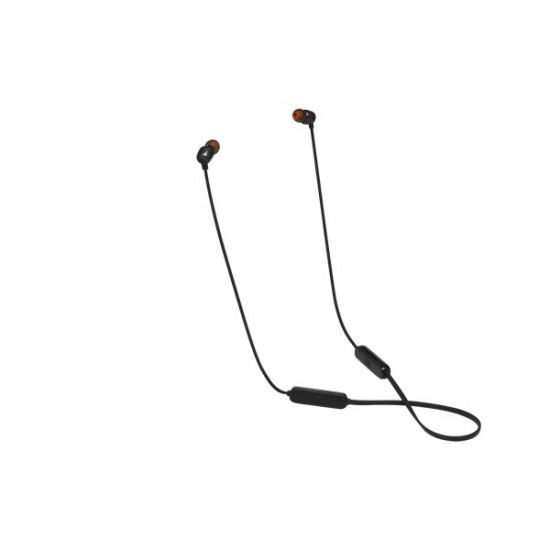JBL Bluetooth nyakpántos fekete fülhallgató (JBLT125BTBLK) JBL Bluetooth nyakpántos fekete fülhallgató (JBLT125BTBLK)