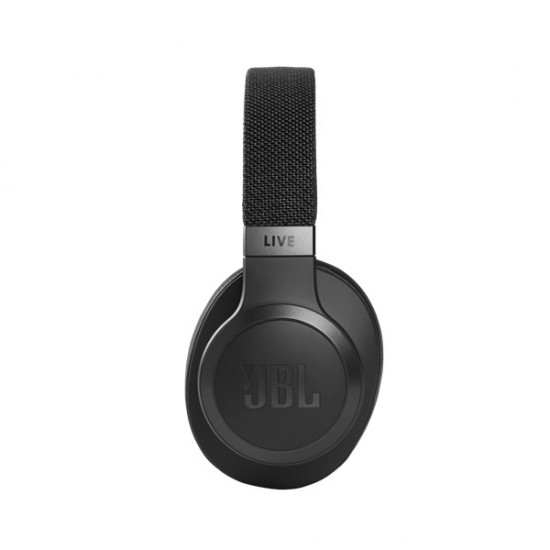 JBL Live 660NC Vezeték nélküli over-ear NC fejhallgató, Fekete (JBLLIVE660NCBLK)