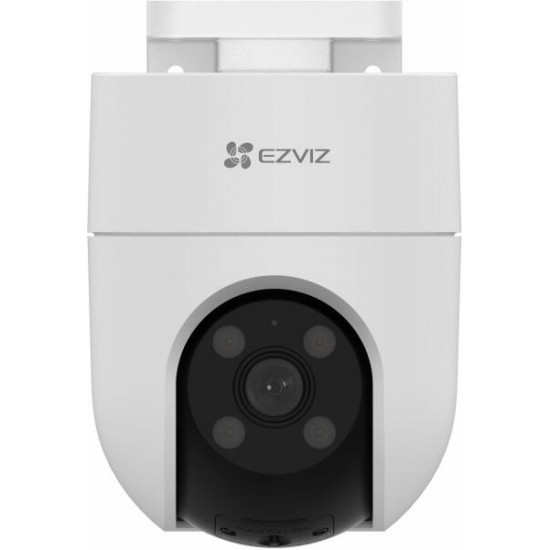 EZVIZ H8c kültéri 4G kamera 3MP 2K, színes éjszakai kép, 360°panoráma kép, ember/jármű érzékelés automata követés, 512GB