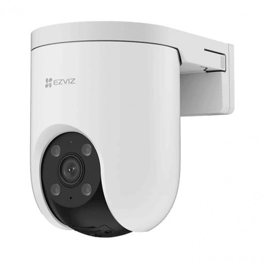 EZVIZ H8C PoE kültéri kamera, 2K, 3MP, Ethernet kábel, színes éjszakai, 360°, 2 irányú beszéd, sziréna, 512 GB-ig