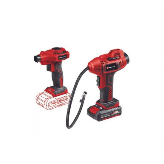 Einhell CE-AP 18+CE-CC 18+2,0 Ah Kit akkus pumpa és kompresszor szett (2070111)