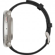 Amazfit Active 2 NFC fekete bőr szíjas okosóra