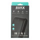 AVAX PB105B MINI 10000mAh Type C/PD 20W+QC 22.5W gyorstöltő fekete power bank AVAX PB105B MINI 10000mAh Type C/PD 20W+QC 22.5W gyorstöltő fekete power bank