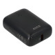AVAX PB105B MINI 10000mAh Type C/PD 20W+QC 22.5W gyorstöltő fekete power bank AVAX PB105B MINI 10000mAh Type C/PD 20W+QC 22.5W gyorstöltő fekete power bank