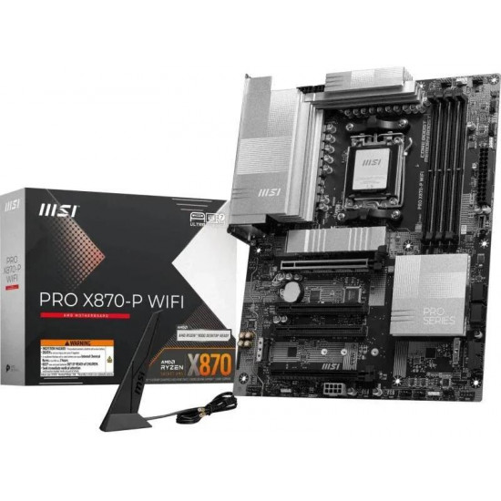 MSI Alaplap AM5 PRO X870-P WIFI AMD X870, ATX MSI Alaplap AM5 PRO X870-P WIFI AMD X870, ATX