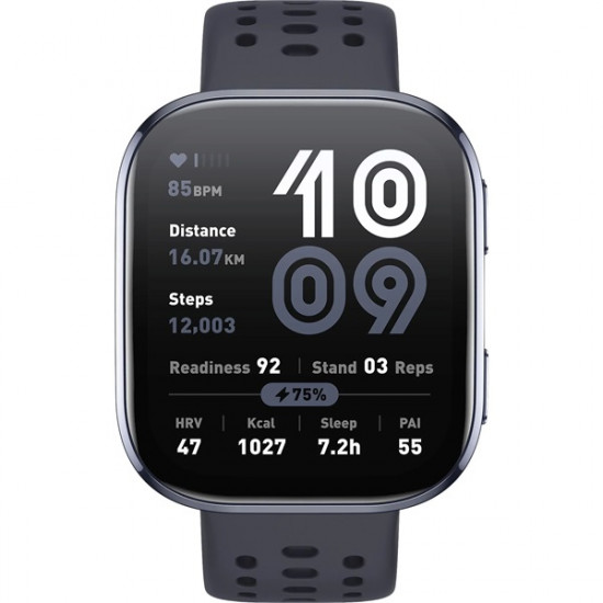 Amazfit BIP 6 kék/fekete okosóra Amazfit BIP 6 kék/fekete okosóra