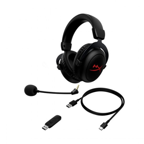 HP HYPERX vezeték nélküli gaming fejhallgató Cloud II - fekete (6Y2G8AA)