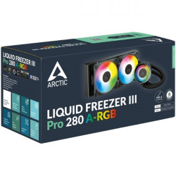 ARCTIC COOLING Liquid Freezer III Pro 280 A-RGB (vízhűtés), Univerzális, Fekete CPU hűtő