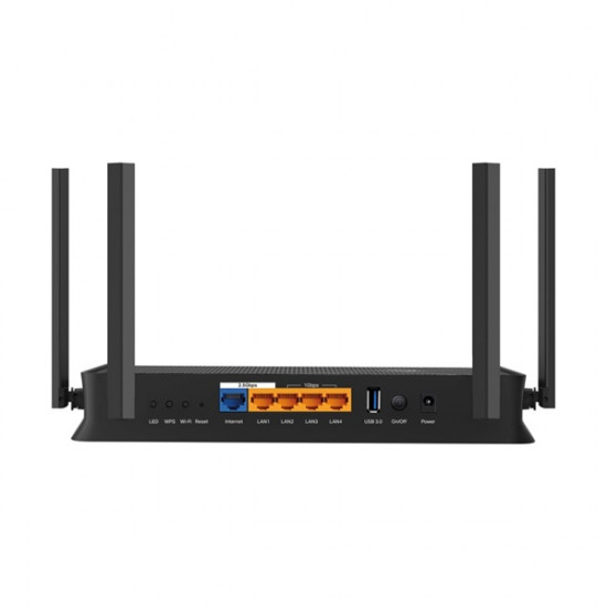 TP-LINK Wireless Router Dual-Band BE3600 1xWAN(2.5Gbps) + 1xLAN(2.5Gbps) + 3xLAN(1Gbps) + 1xUSB 3.0, (Archer BE230)