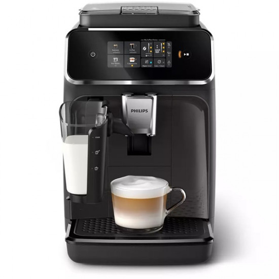 Philips 2300 LatteGo tejhabosítóval fekete automata kávéfőző (EP2334/10) Philips 2300 LatteGo tejhabosítóval fekete automata kávéfőző (EP2334/10)