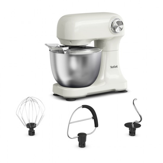 Tefal QB140AF0 Bake Easy Rise 800W, 3,5L, krém konyhai robotgép Tefal QB140AF0 Bake Easy Rise 800W, 3,5L, krém konyhai robotgép