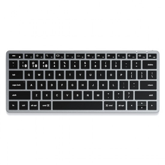 Satechi Slim X1 US Bluetooth asztroszürke billentyűzet (ST-BTSX1M) Satechi Slim X1 US Bluetooth asztroszürke billentyűzet (ST-BTSX1M)