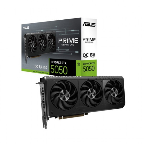 ASUS GeForce RTX 5050 OC Prime nVidia 8GB GDDR7 128bit PCIe videókártya ASUS GeForce RTX 5050 OC Prime nVidia 8GB GDDR7 128bit PCIe videókártya