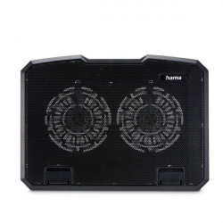 Hama 00126806 BLACK METAL fekete notebook hűtő