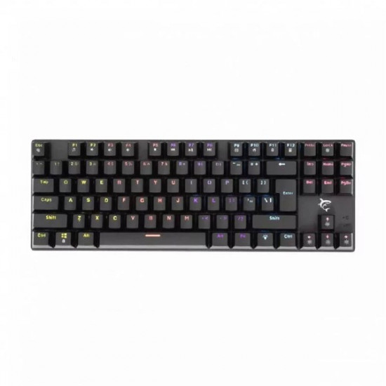White Shark COMMANDOS GK-2106B/R-US fekete mechanikus gamer billentyűzet (WS GK-2106B/R-US)