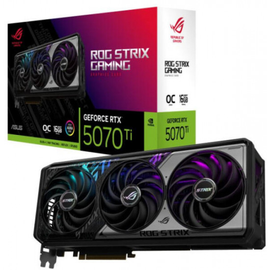 ASUS RTX 5070 Ti 16GB OC PCI-Ex16x nVIDIA DDR7 Videokártya ASUS RTX 5070 Ti 16GB OC PCI-Ex16x nVIDIA DDR7 Videokártya