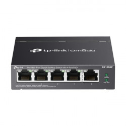 TP-LINK DS105GP Switch 5x1000Mbps(4xPOE) Fémházas (Omada)