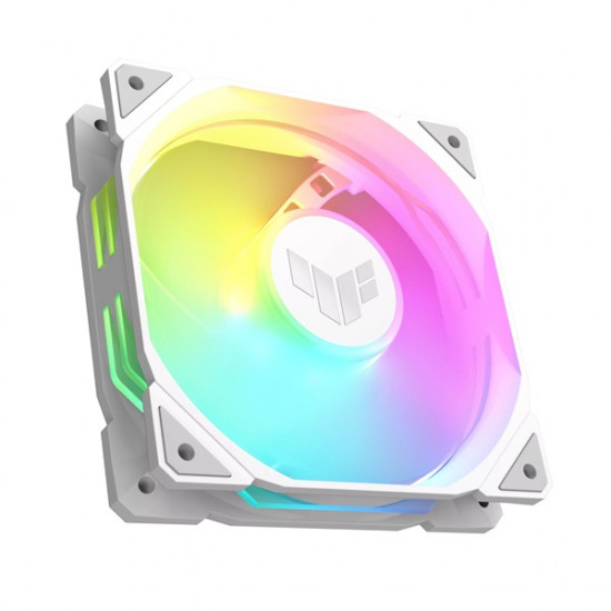 ASUS TUF GAMING TR120 FAN ARGB fehér ventilátor ASUS TUF GAMING TR120 FAN ARGB fehér ventilátor