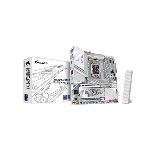 GIGABYTE Z890 AORUS ELITE WIFI7 ICE S1851 INTEL Z890, ATX Alaplap