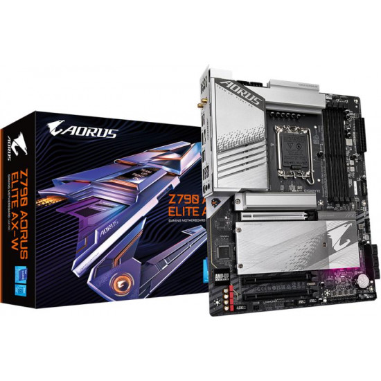 GIGABYTE Z790 AORUS ELITE AX S1700-W INTEL Z790, ATX Alaplap