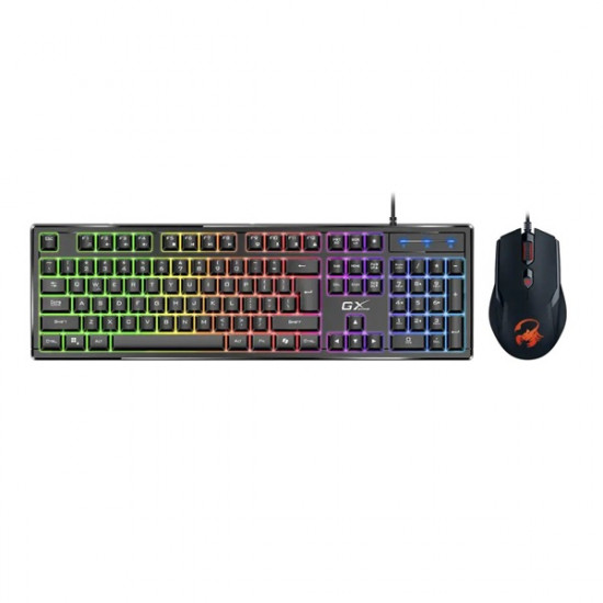 Genius Scorpion KM-GX6 RGB világításos billentyűzet és egér Copilot funkcióval (31330010408)