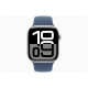 Apple Watch S10 GPS (42mm) ezüst alumínium tok, denim sportszíj M/L okosóra (MWWC3QH/A) Apple Watch S10 GPS (42mm) ezüst alumínium tok, denim sportszíj M/L okosóra (MWWC3QH/A)