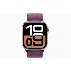 Apple Watch S10 GPS (42mm) rozéarany alumínium tok, szilva sportszíj okosóra