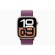 Apple Watch S10 GPS (42mm) rozéarany alumínium tok, szilva sportszíj okosóra Apple Watch S10 GPS (42mm) rozéarany alumínium tok, szilva sportszíj okosóra