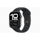 Apple Watch S10 GPS (46mm) kozmoszfekete alumínium tok, fekete sportszíj (M/L) okosóra Apple Watch S10 GPS (46mm) kozmoszfekete alumínium tok, fekete sportszíj (M/L) okosóra