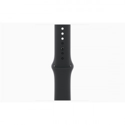 Apple Watch S10 GPS (46mm) kozmoszfekete alumínium tok, fekete sportszíj (M/L) okosóra