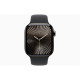 Apple Watch S10 Cellular (42mm) palaszürke titán tok, fekete sportszíj (S/M) okosóra Apple Watch S10 Cellular (42mm) palaszürke titán tok, fekete sportszíj (S/M) okosóra