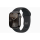 Apple Watch S10 Cellular (42mm) palaszürke titán tok, fekete sportszíj (S/M) okosóra Apple Watch S10 Cellular (42mm) palaszürke titán tok, fekete sportszíj (S/M) okosóra
