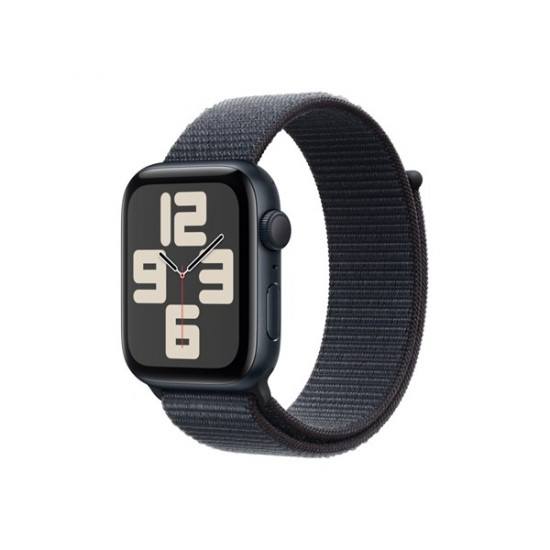Apple Watch SE2 v3 GPS (40mm) éjfekete alumínium tok, tinta sportszíj okosóra Apple Watch SE2 v3 GPS (40mm) éjfekete alumínium tok, tinta sportszíj okosóra
