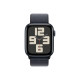 Apple Watch SE2 v3 GPS (44mm) éjfekete alumínium tok, tinta sportszíj okosóra Apple Watch SE2 v3 GPS (44mm) éjfekete alumínium tok, tinta sportszíj okosóra