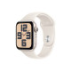 Apple Watch SE2 v3 GPS (44mm) csillagfény alumínium tok, csillagfény sportszíj (M/L) okosóra Apple Watch SE2 v3 GPS (44mm) csillagfény alumínium tok, csillagfény sportszíj (M/L) okosóra
