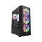 RAIDMAX V152 fekete (táp nélküli) ablakos ATX ház