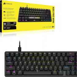 CORSAIR Vezetékes Billentyűzet Gaming, K65 PRO MINI RGB 65%, Optical-Mechanical, US, szürke