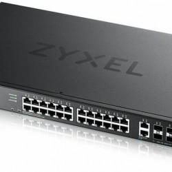 ZYXEL Switch L3 Access Switch, 24x1G RJ45 2x10mG RJ45, 4x10G SFP+ Uplink, incl. 1 yr NebulaFlex Pro