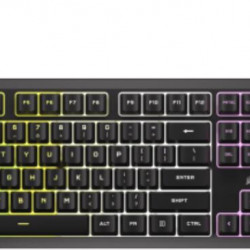 CORSAIR Vezetékes Billentyűzet Gaming, K55 CORE RGB, Médiavezérlő gombok, Cseppálló, US, fekete (CH-9226C65-NA)