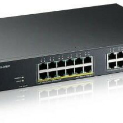 ZYXEL Switch 24x1000Mbps Fémházas Menedzselhető, Rackes (24GbE port), GS1915-24E-EU0101F