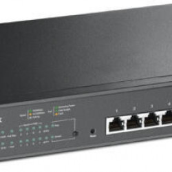 TP-LINK Switch 8x1000Mbps (8xPOE+) + 2xSFP, Menedzselhető, SG2210MP